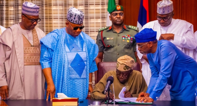 JUST IN: Tinubu to sign tax reform bills into law Thursday
