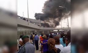 Fire Guts Old Terminal at Murtala Muhammed International Airport